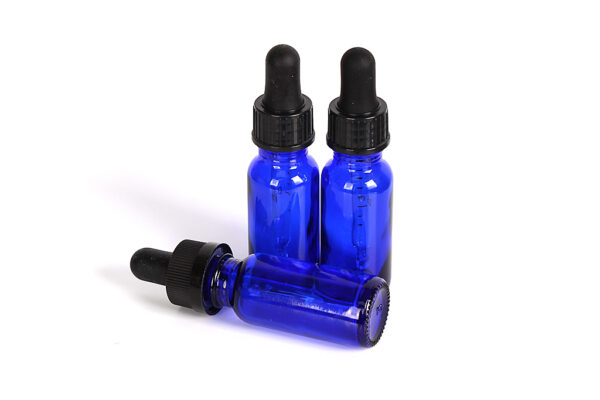 Blue Glass bottle