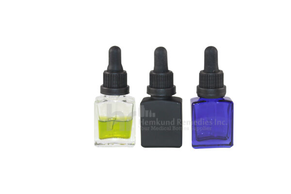Rectangle Glass Bottles w/ glass droppers